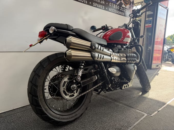 2025 Triumph Street Scrambler